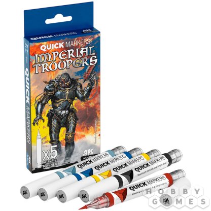 Набор маркеров AK Interactive Quick Marker: Imperial Troopers AKMQ104