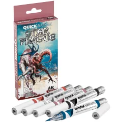 Набор маркеров AK Interactive Quick Markers: Star Plague AKMQ105