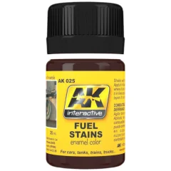 Краска AK Interactive Washes: Fuel Stains AK025 (35 мл)