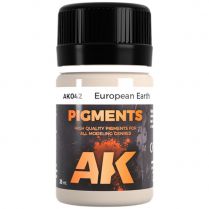 Краска AK Interactive Pigments: European Earth Pigment (35 мл)