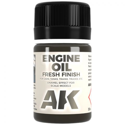 Краска AK Interactive Washes: Fresh Engine Oil AK084 (35 мл)