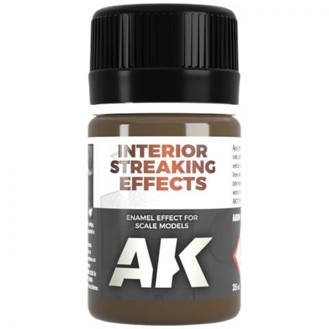 Краска AK Interactive Effects: Streaking Grime For Interiors AK094 (35 мл)
