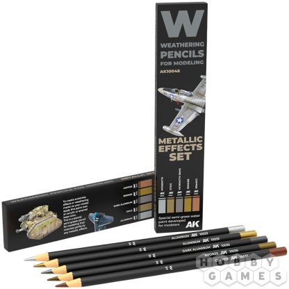Набор карандашей AK Interactive. Metallics: Effect AK10046