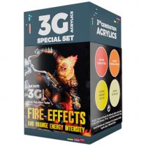 Набор красок AK Interactive Wargame Color: Fire Effects