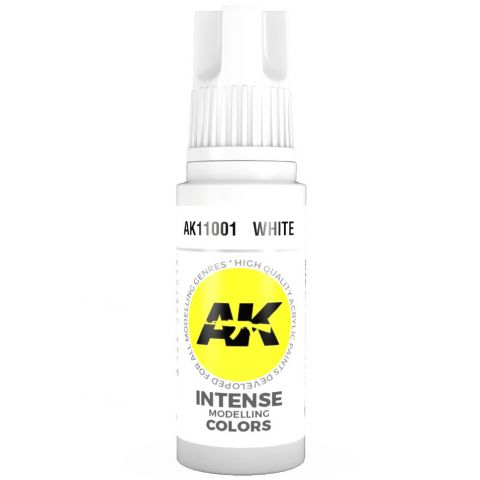 Краска AK Interactive Intense: White AK11001 (17 мл)