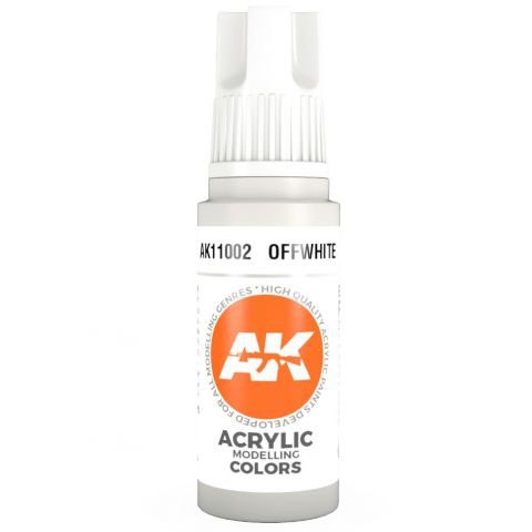 Краска AK Interactive Standard: Offwhite AK11002 (17 мл)