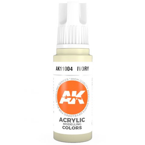 Краска AK Interactive Standard: Ivory AK11004 (17 мл)