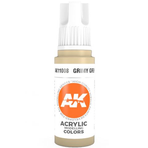 Краска AK Interactive Standard: Grimy Grey AK11008 (17 мл)