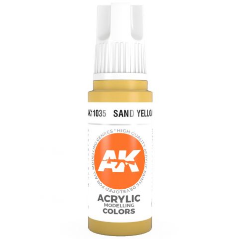 Краска AK Interactive Standard: Sand Yellow AK11035 (17 мл)