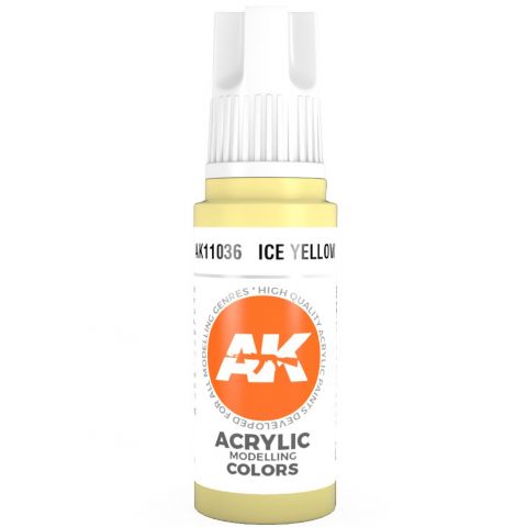 Краска AK Interactive Standard: Ice Yellow AK11036 (17 мл)
