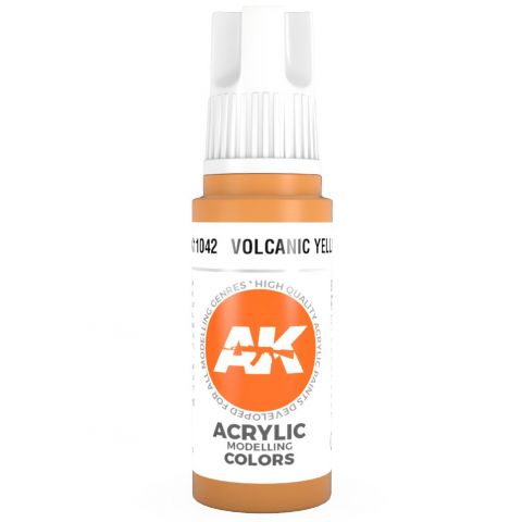 Краска AK Interactive Standard: Volcanic Yellow AK11042 (17 мл)