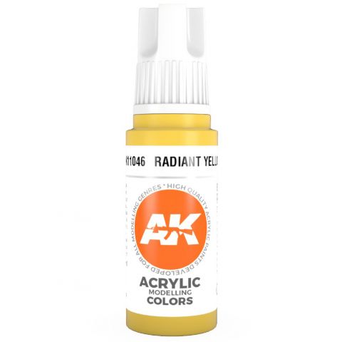 Краска AK Interactive Standard: Radiant Yellow AK11046 (17 мл)