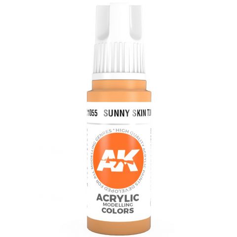 Краска AK Interactive Standard: Sunny Skin Tone AK11055 (17 мл)