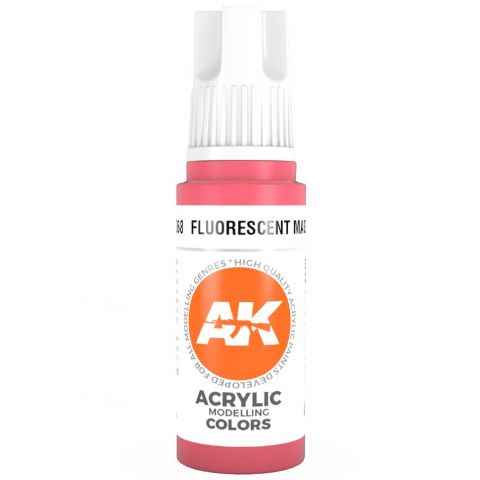 Краска AK Interactive Standard: Fluorescent Magenta AK11068 (17 мл)