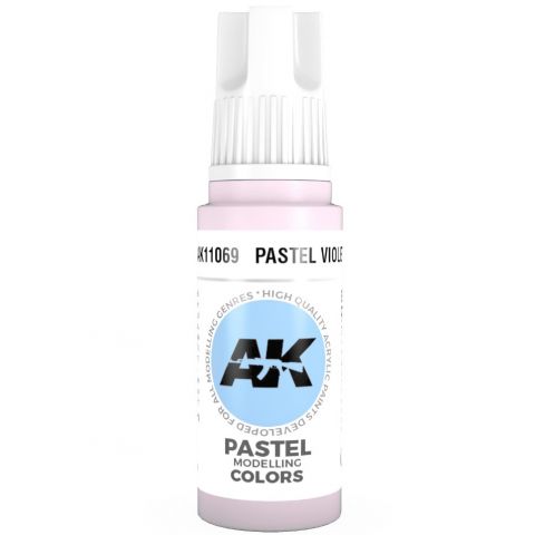 Краска AK Interactive Pastel: Pastel Violet AK11069 (17 мл)
