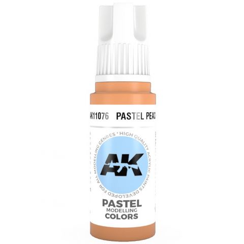 Краска AK Interactive Pastel: Pastel Peach AK11076 (17 мл)