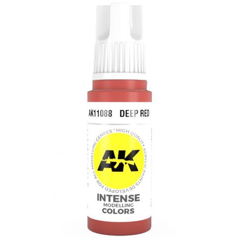 Краска AK Interactive Intense: Deep Red AK11088 (17 мл)
