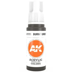 Краска AK Interactive Standard: Burnt Umber AK11111 (17 мл)