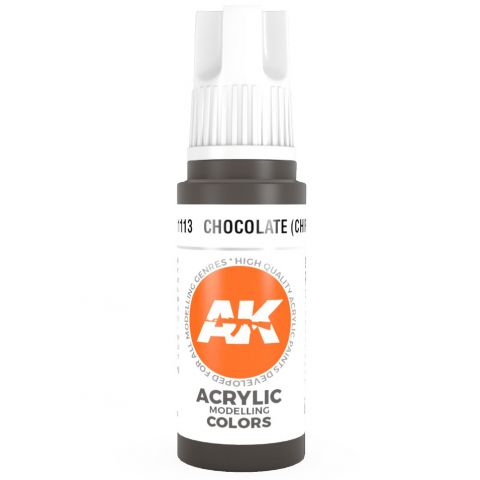 Краска AK Interactive Standard: Chocolate (Chipping) AK11113 (17 мл)