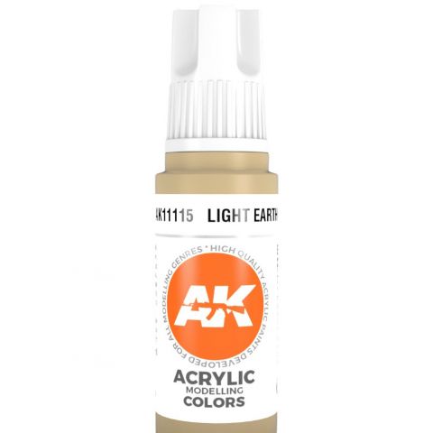Краска AK Interactive Standard: Light Earth AK11115 (17 мл)