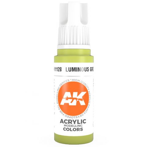 Краска AK Interactive Standard: Luminous Green AK11128 (17 мл)