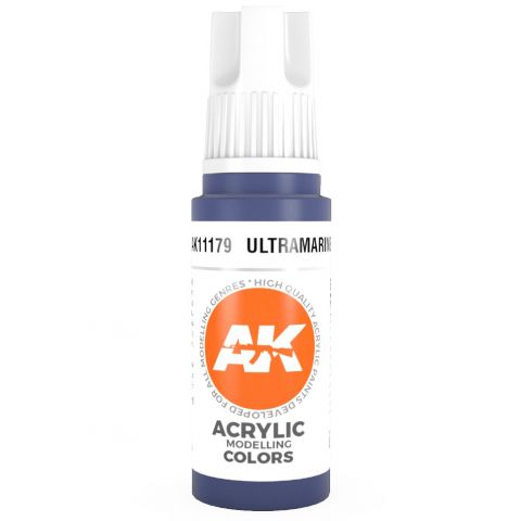 Краска AK Interactive Standard: Ultramarine AK11179 (17 мл)