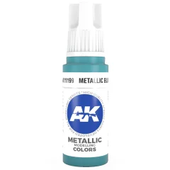 Краска AK Interactive Metallic: Metallic Blue AK11199 (17 мл)