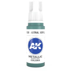 Краска AK Interactive Metallic: Astral Beryllium AK11200 (17 мл)