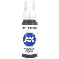Краска AK Interactive Metallic: Cobalt Blue AK11201 (17 мл)