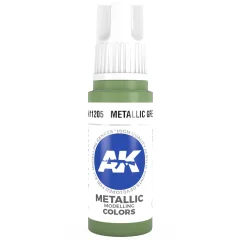 Краска AK Interactive Metallic: Metallic Green AK11205 (17 мл)