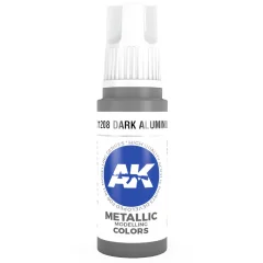 Краска AK Interactive Metallic: Dark Aluminium AK11208 (17 мл)