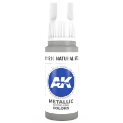 Краска AK Interactive Metallic: Natural Steel AK11210 (17 мл)