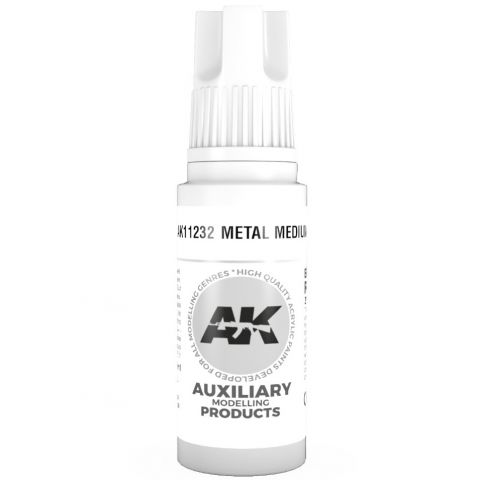 Краска AK Interactive Auxiliary: Metal Medium AK11232 (17 мл)