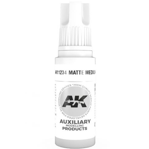 Краска AK Interactive Auxiliary: Matte Medium AK11234 (17 мл)