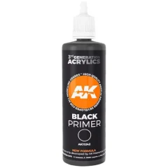 Грунтовка AK Interactive: Black Primer AK11242 (100 мл)