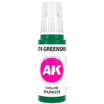 Краска AK Interactive Color Punch: Greenskin Punch (17 мл)