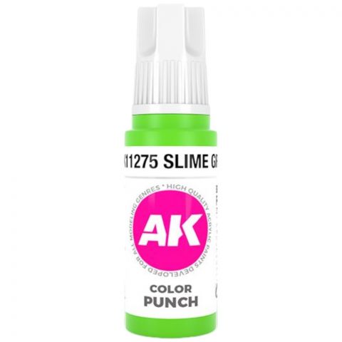 Краска AK Interactive Color Punch: Slime Green AK11275 (17 мл)