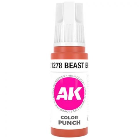 Краска AK Interactive Color Punch: Beast Brown AK11278 (17 мл)
