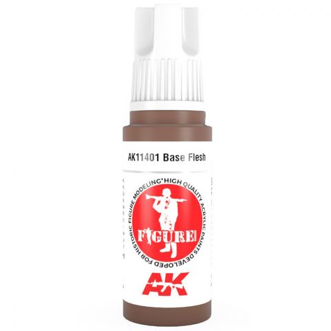 Краска AK Interactive Standard: Base Flesh AK11401 (17 мл)