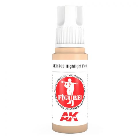 Краска AK Interactive Standard: Highlight Flesh AK11403 (17 мл)