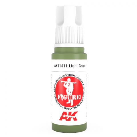 Краска AK Interactive Standard: Light Green AK11411 (17 мл)