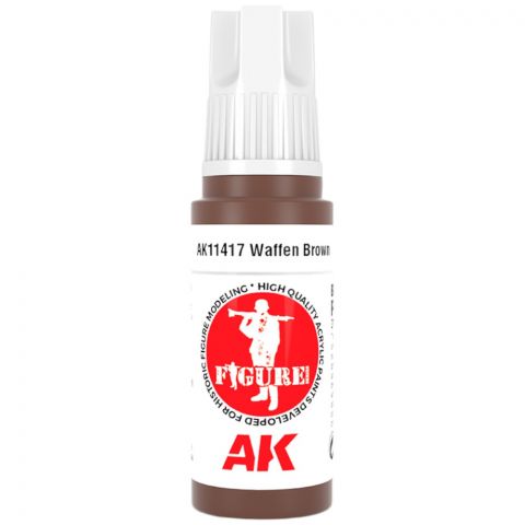 Краска AK Interactive Standard: Waffen Brown AK11417 (17 мл)