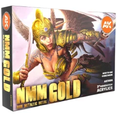 Набор красок AK Interactive: NMM (Non Metallic Metal) Gold AK11606