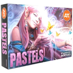 Набор красок AK Interactive: Pastels Colors AK11607