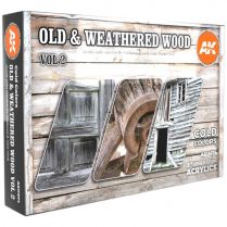 Набор красок AK Interactive: Old & Weathered Wood Vol. 2