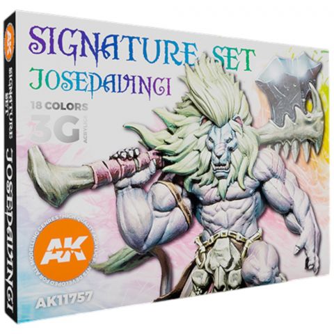 Набор красок AK Interactive Signature: Josedavinci 3G AK11757