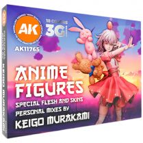 Набор красок AK Interactive Signature: Keigo Murakami Personal Mixes – Anime Figures Paint