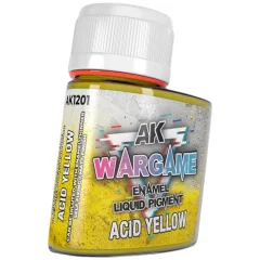 Краска AK Interactive Liquid Pigments: Acid Yellow AK1201 (35 мл)