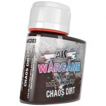 Краска AK Interactive Liquid Pigments: Chaos Dirt (35 мл)