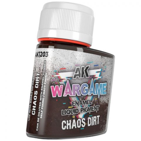 Краска AK Interactive Liquid Pigments: Chaos Dirt AK1203 (35 мл)